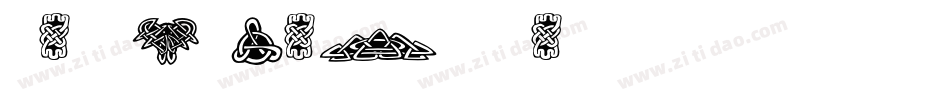 Mottisfont No 1字体转换